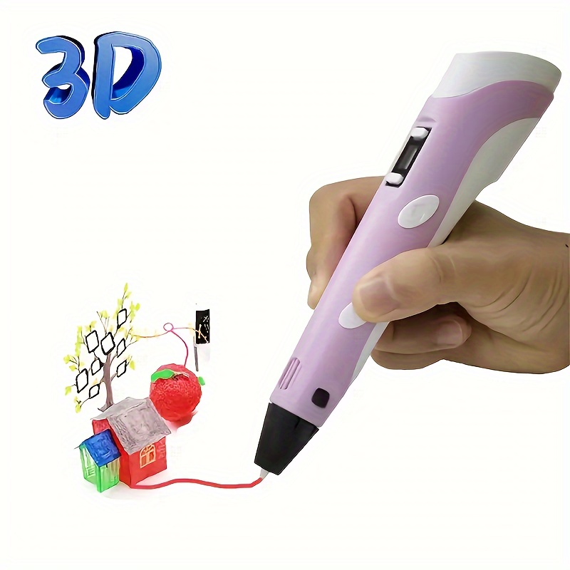 Stylo d'impression 3D pour enfants, stylo de dessin 3D avec écran