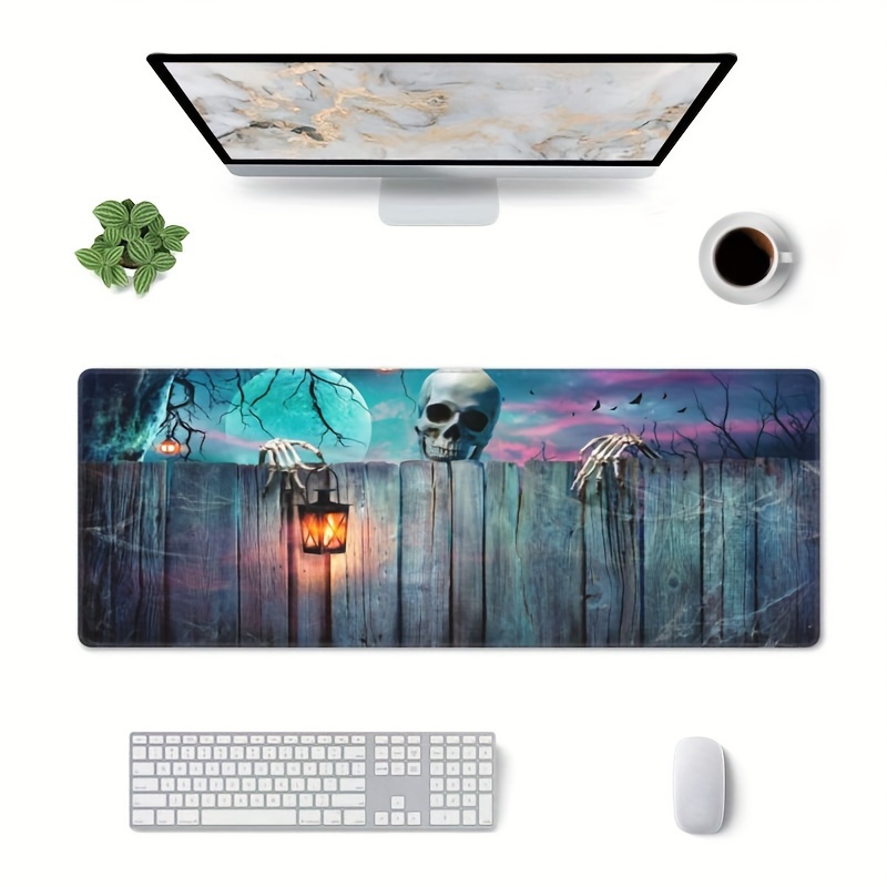 Decorative Topo Designs Artistic Theme Oversized Mouse Pad Desk Keyboard Mat