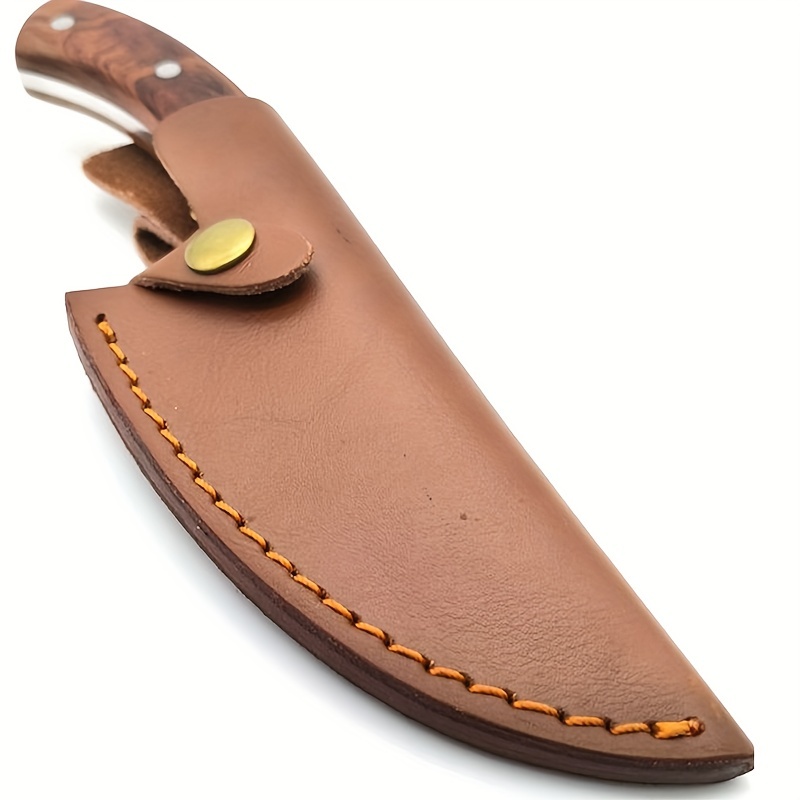  Cowhide Leather Knife Sheath, 8 Inch Chef Knife Guard