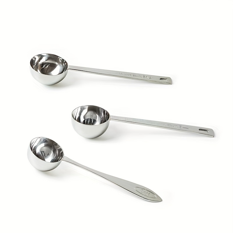 Spoon 304 Stainless Steel Precise Scale Short Handle Food Grade