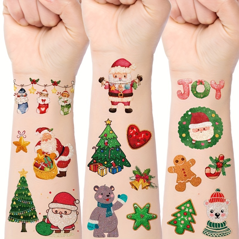 Tatuajes temporales de pingüinos para decoración de fiesta de cumpleaños,  regalos de fiesta, 96 calcomanías de tatuajes, lindos regalos para niños y