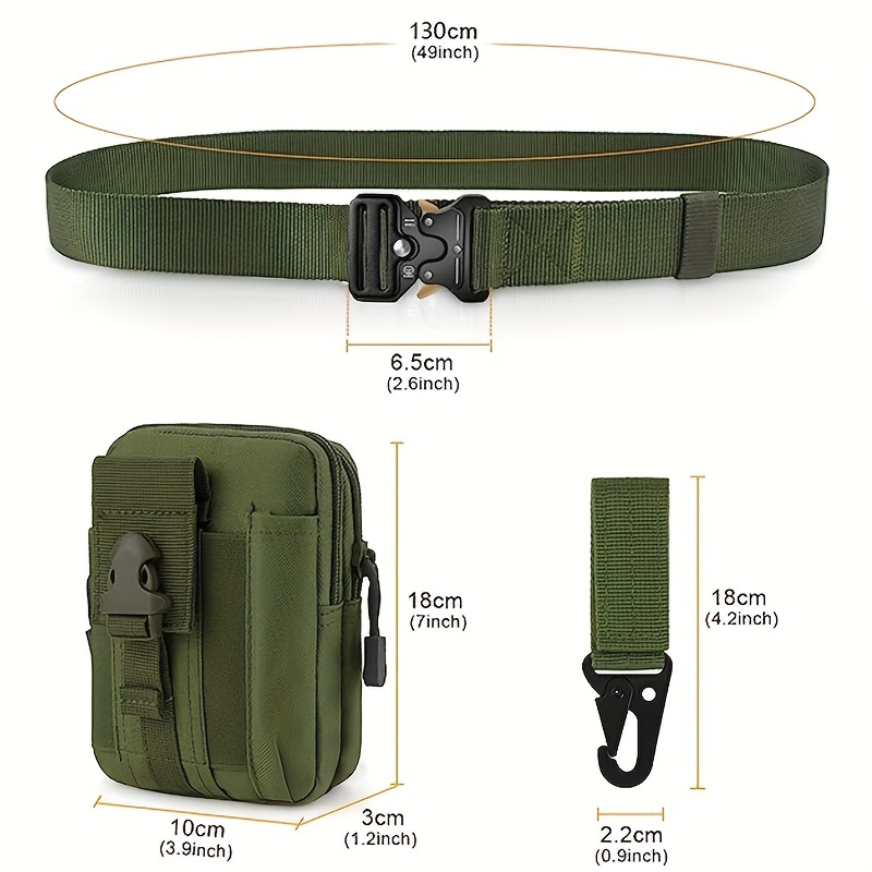 Snake Buckle Belt Combination Sports Climbing