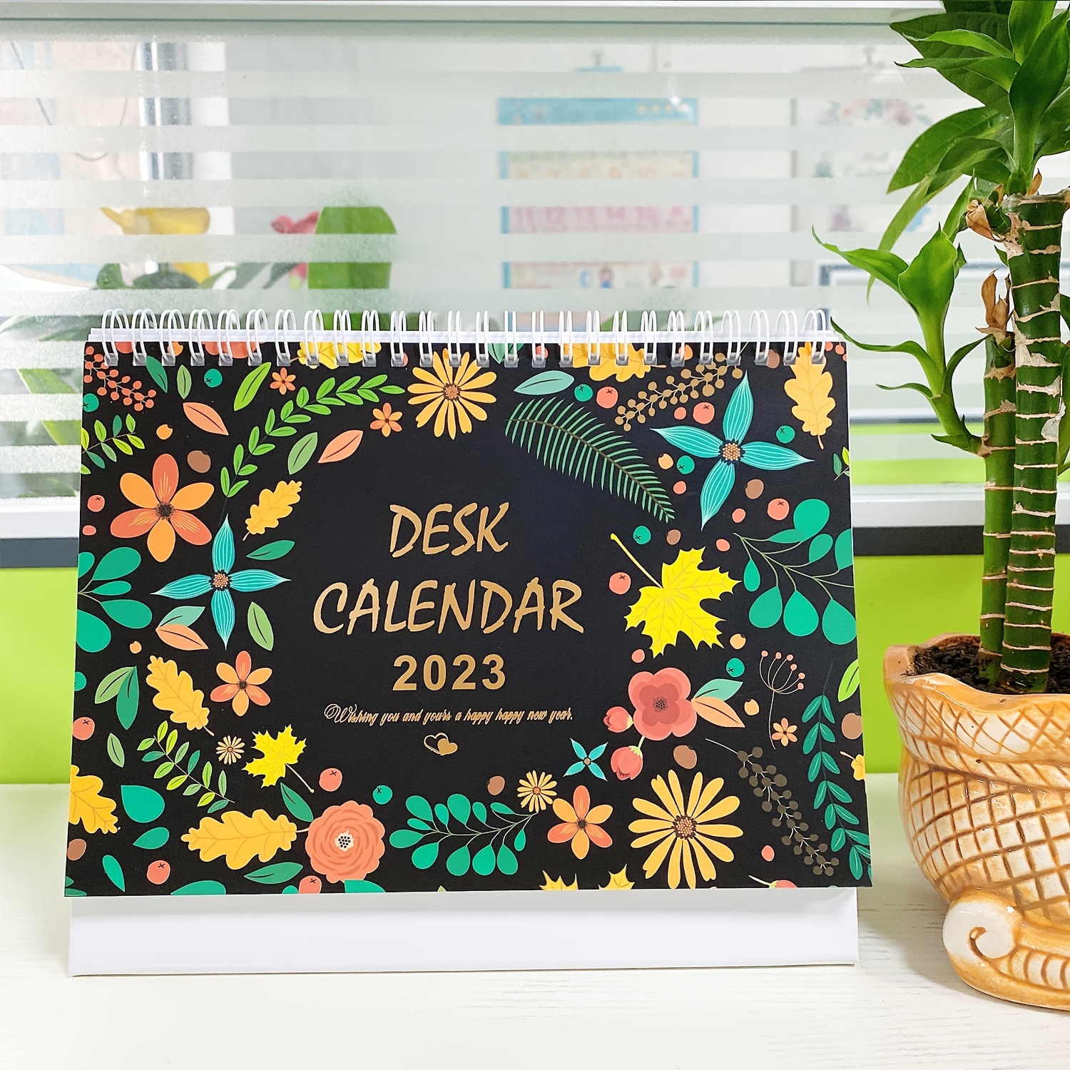 2023 Planner Small Desk Calendar(9*7.13)use Now To December