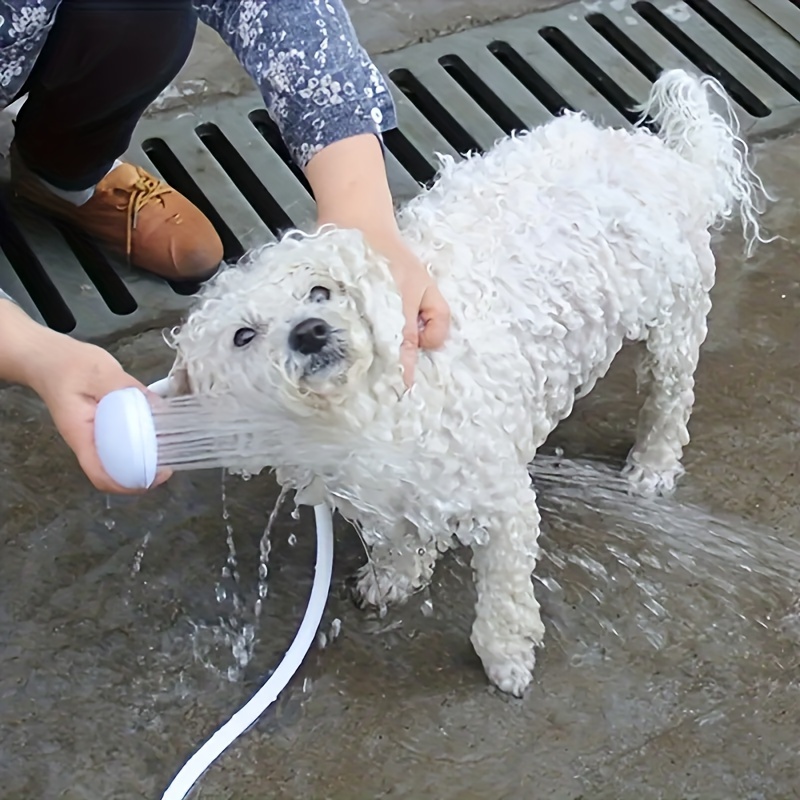 Multi functional Dog Shower Attachment Pet Shower Head - Temu