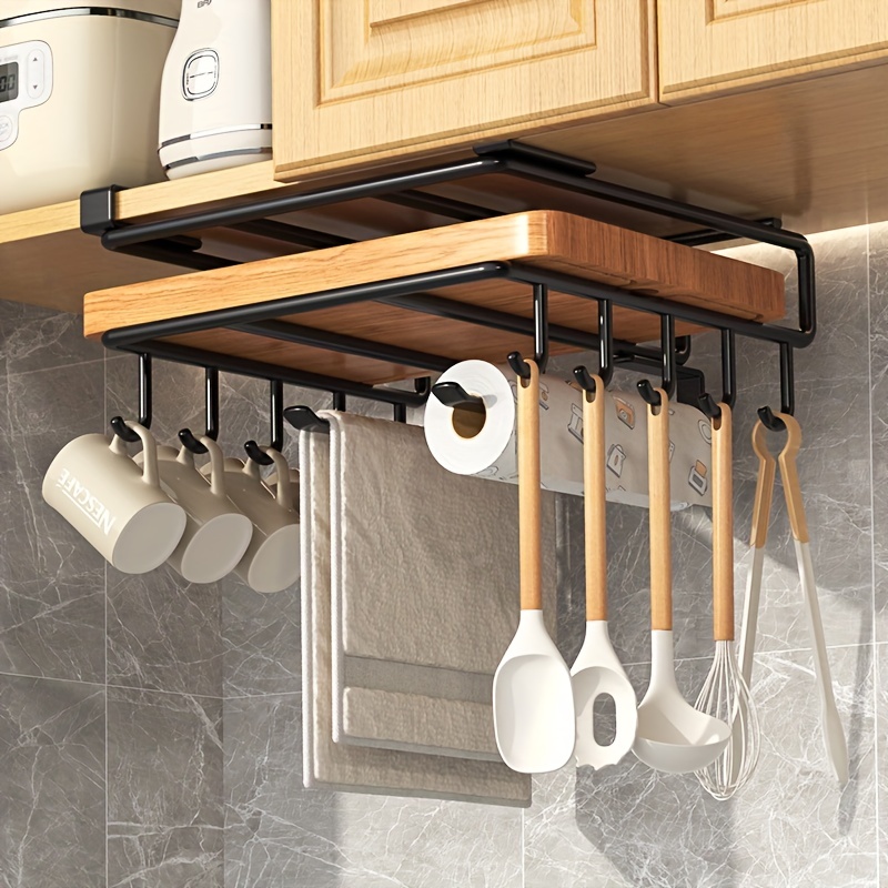 SUS 304 Stainless Steel Kitchen Rack DIY Wall Kitchen Shelf, Kitchen Holder  Organizer Dish Pot Spice