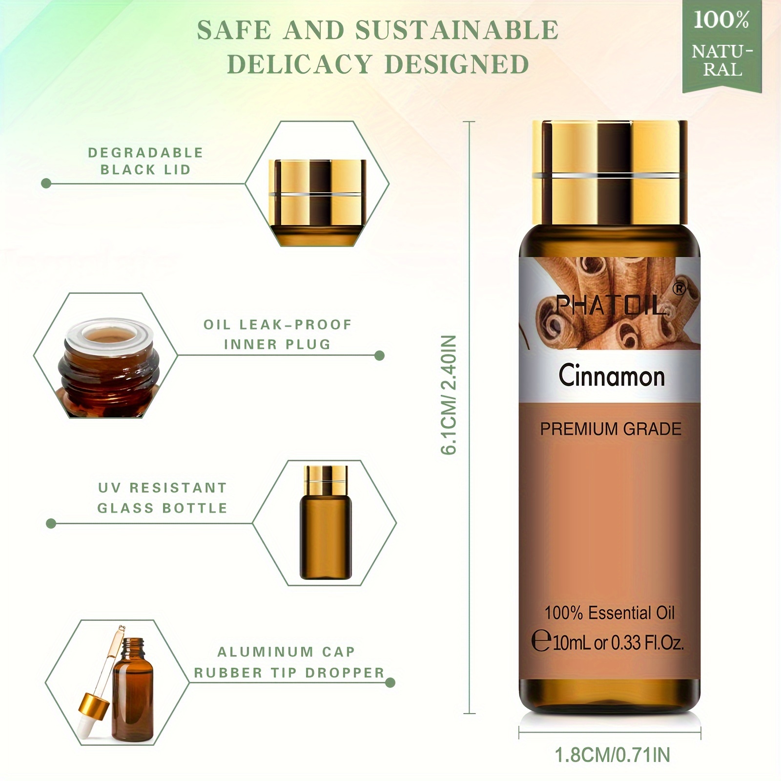 Pure Cinnamon Oil 4 fl oz