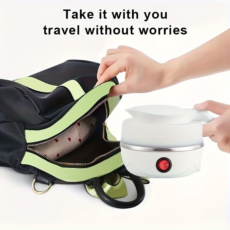 Travel Kettle Electric Small Foldable Portable Kettle - Temu