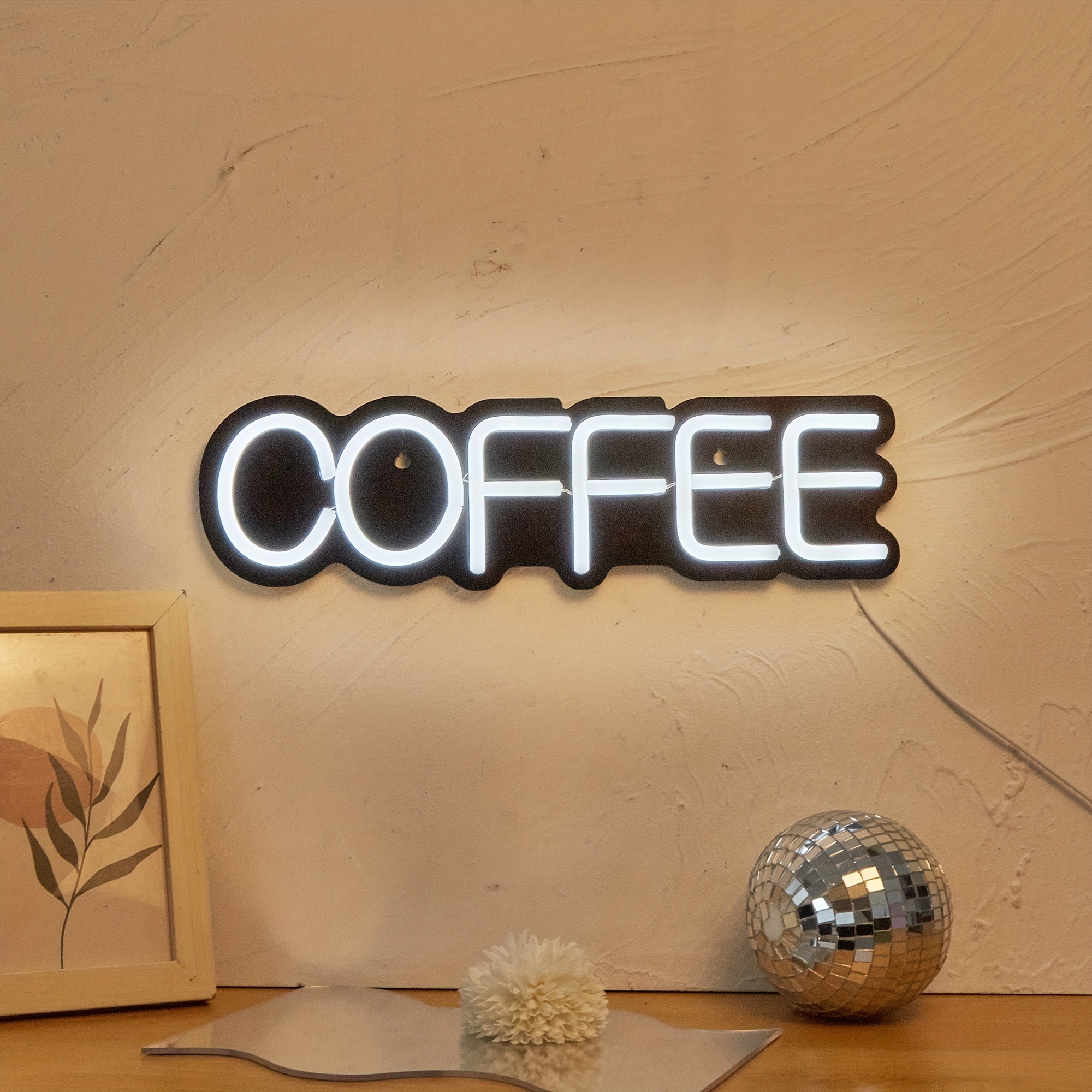 Insegne luminose COFFE - Lavagna LED neon