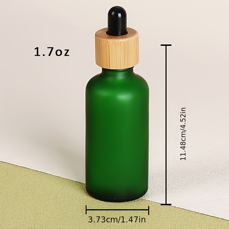 1pc Flacon Compte-gouttes Transparent Flacons D'huile Essentielle