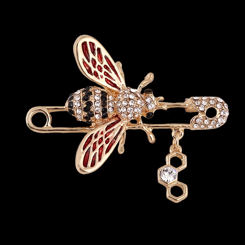 Lovely Bee Brooch Pin For Women Clothes - Temu