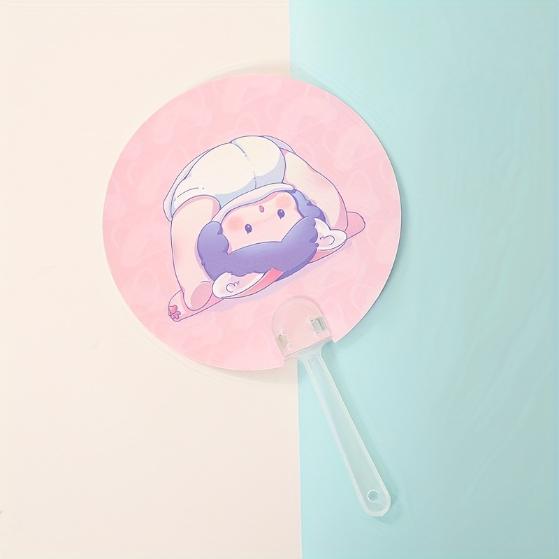 Sanrio Characters Face Shape Cute Handy Hand Fan (1PC)