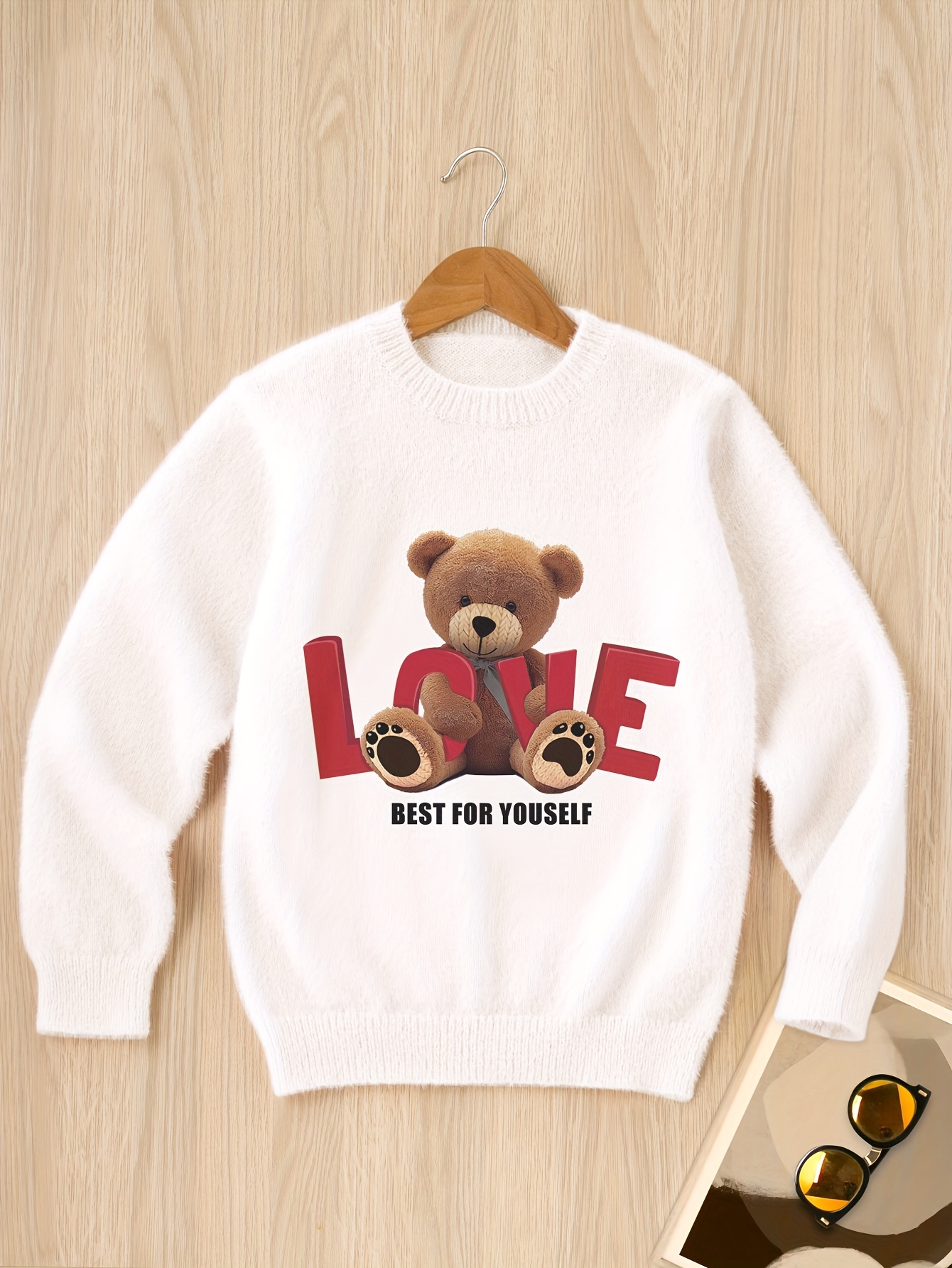 Teddy bear fleece clearance jumper