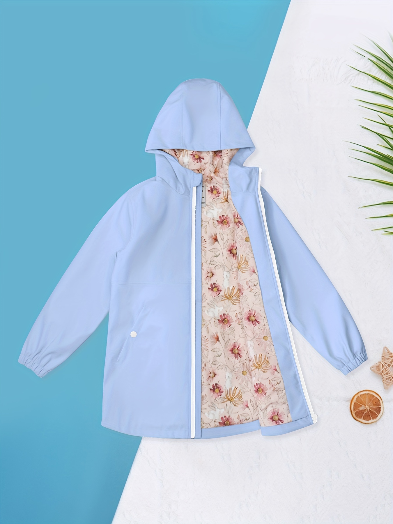 Girls on sale light raincoat