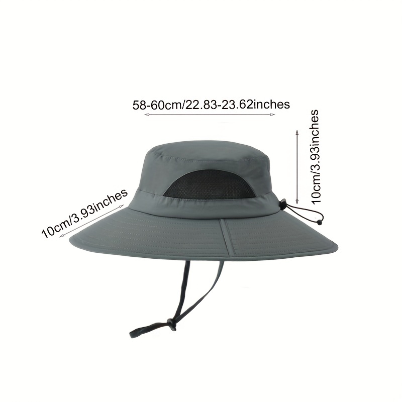 Waterproof Fisherman Hat For Men Bucket Hat For Outdoor Sports Sun  Protection - Jewelry & Accessories - Temu