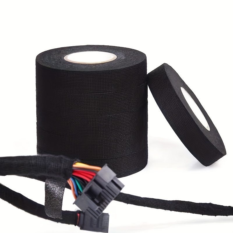Car Multipurpose Tape, Car Self Adhesive Anti Squeak Rattle Felt Automotive  Wiring Harness Tape Car Accessories (19mm*15m)