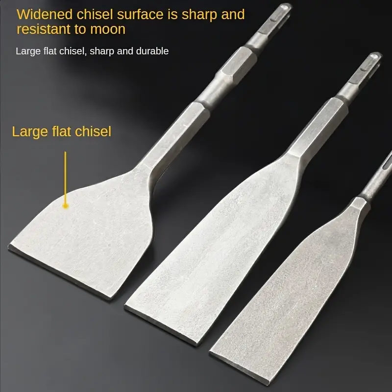 4 in 1 Electric Hammer Chisel Set: Perfect For Concrete Tile - Temu