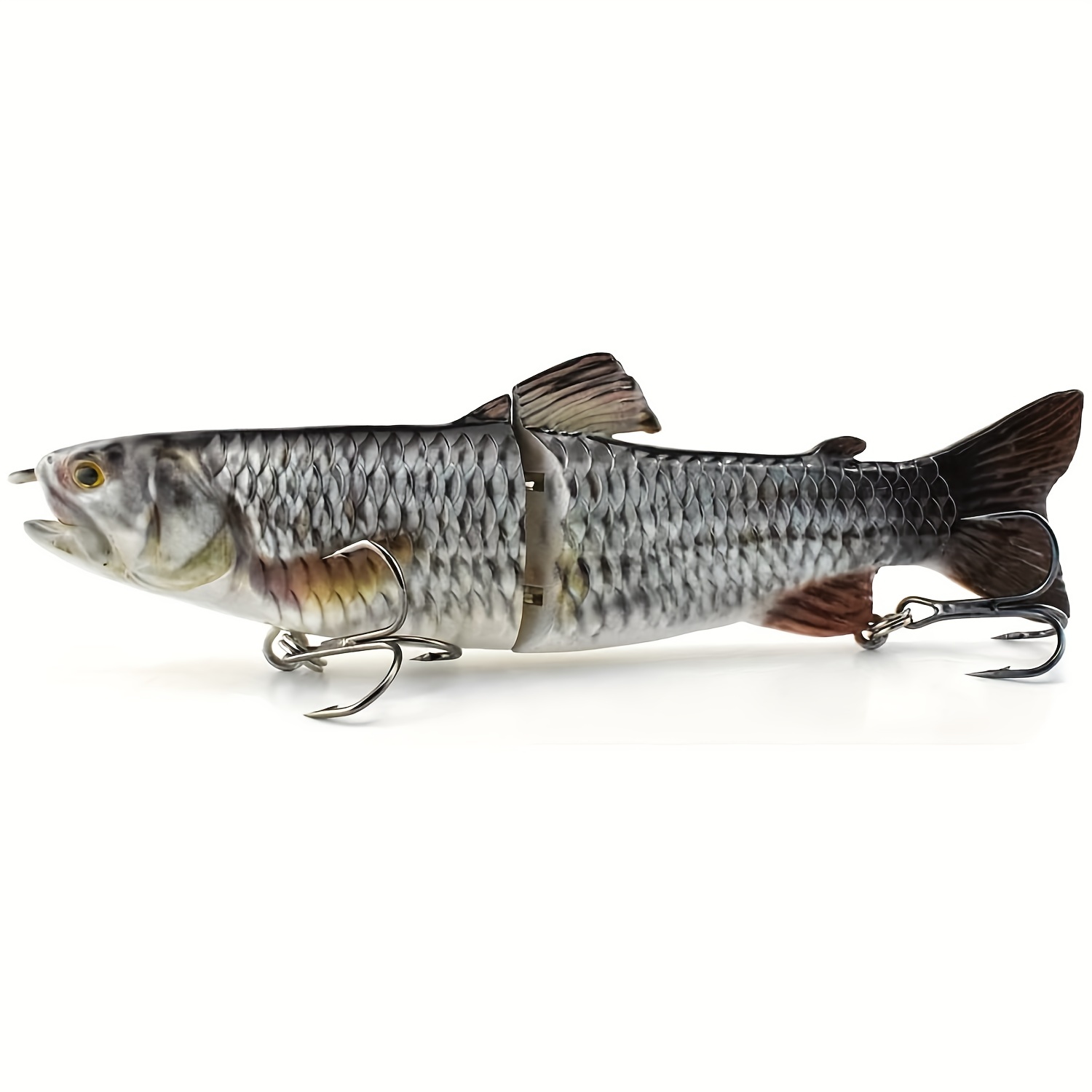 Artificial 4 Segments Fishing Wobbler Lure Lifelike Multi - Temu