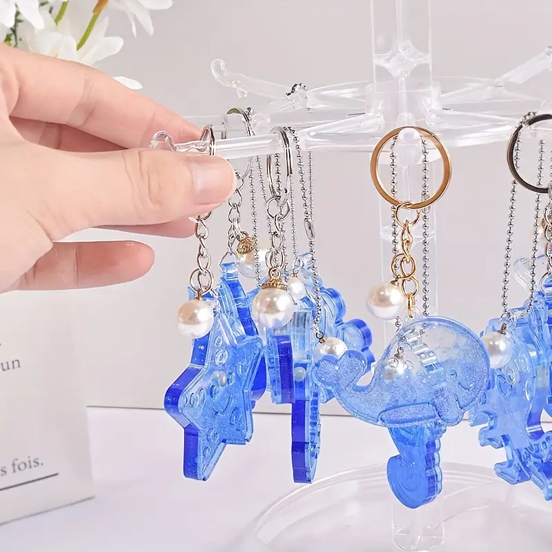Sea Animal Resin Jewelry Pendants Molds Cute Resin Earring - Temu
