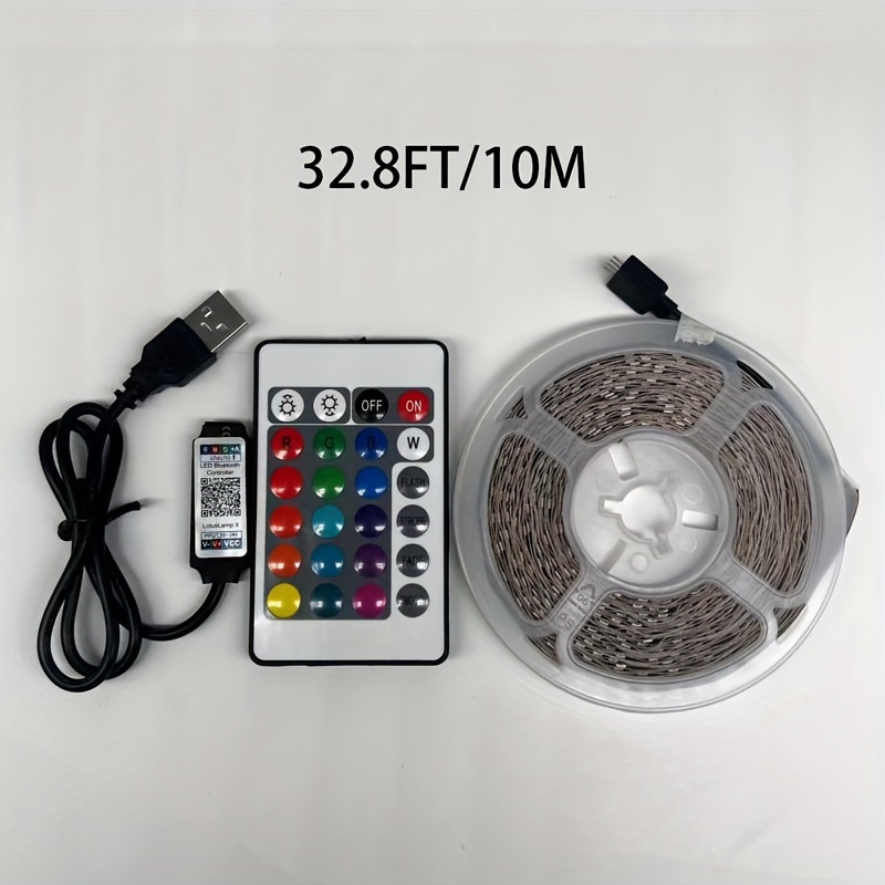 20m / 65.6FT 5V LED Strip Lights Set 5050rgb 18LED / M RGB - Temu France