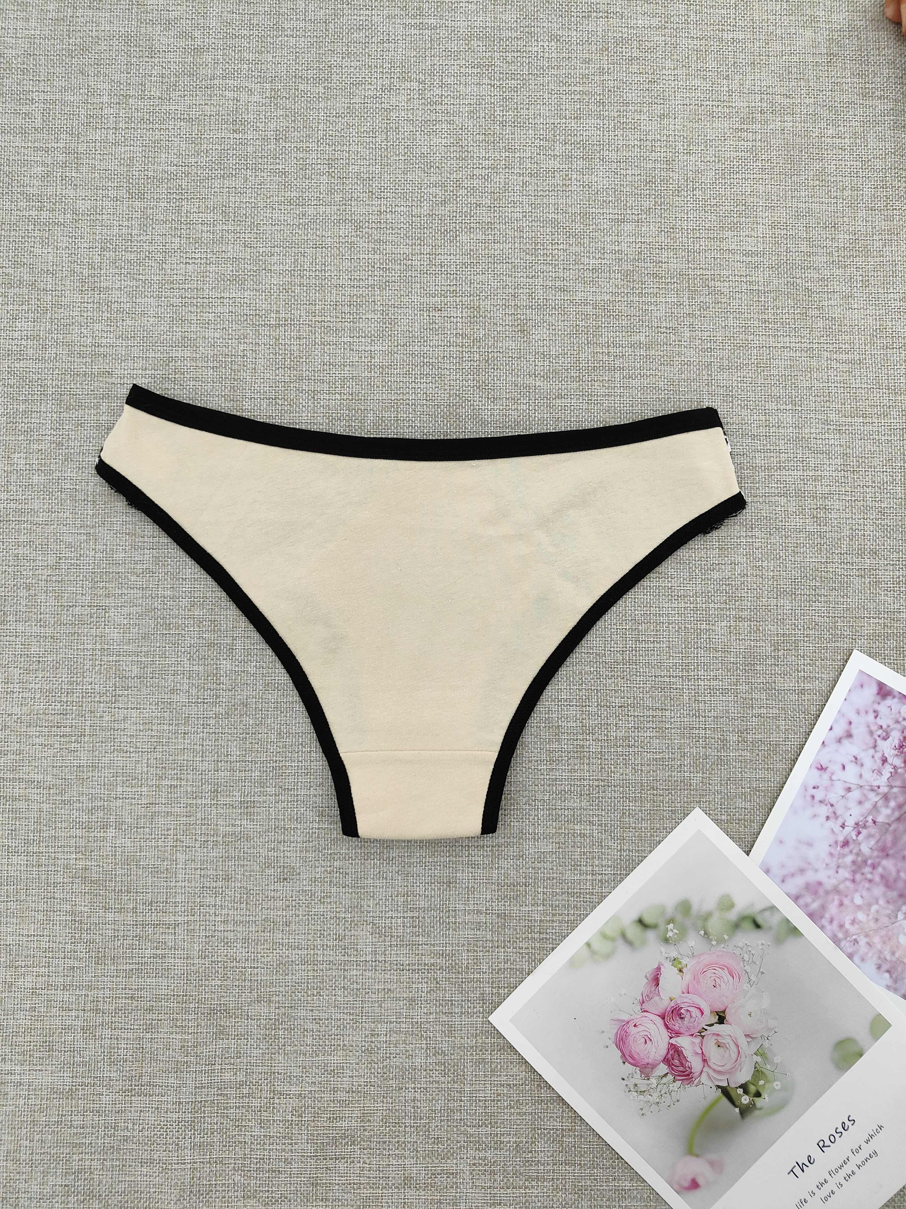 6 Pcs Flower Panty For Women