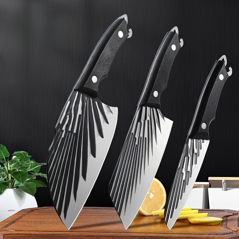 Kitchen Knife, Household Cutting Knife, Chef Special Slicing Knife, Meat Cutting  Knife, Large And Full Kitchen Chopping Knife, Fruit Knife Set V9195 - Temu