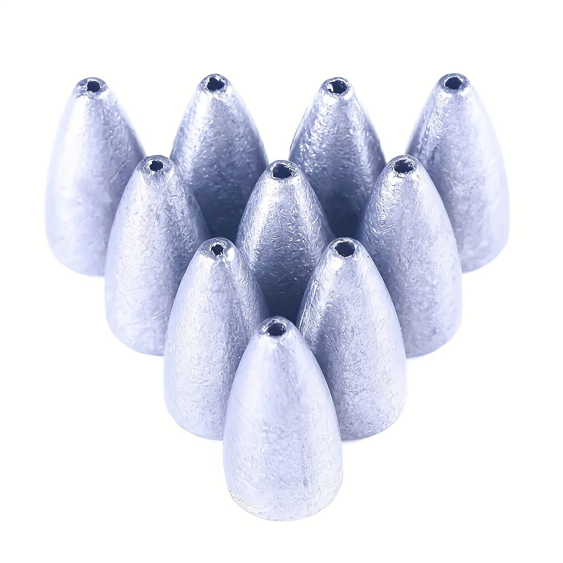 Fishing Sinkers Weight Set Fishing Sinker Fishing Weights Sinkers Kit  Angler Tackle Accessory Fishing Iron Weights, 20pcs Outdoor Fishing Sinkers