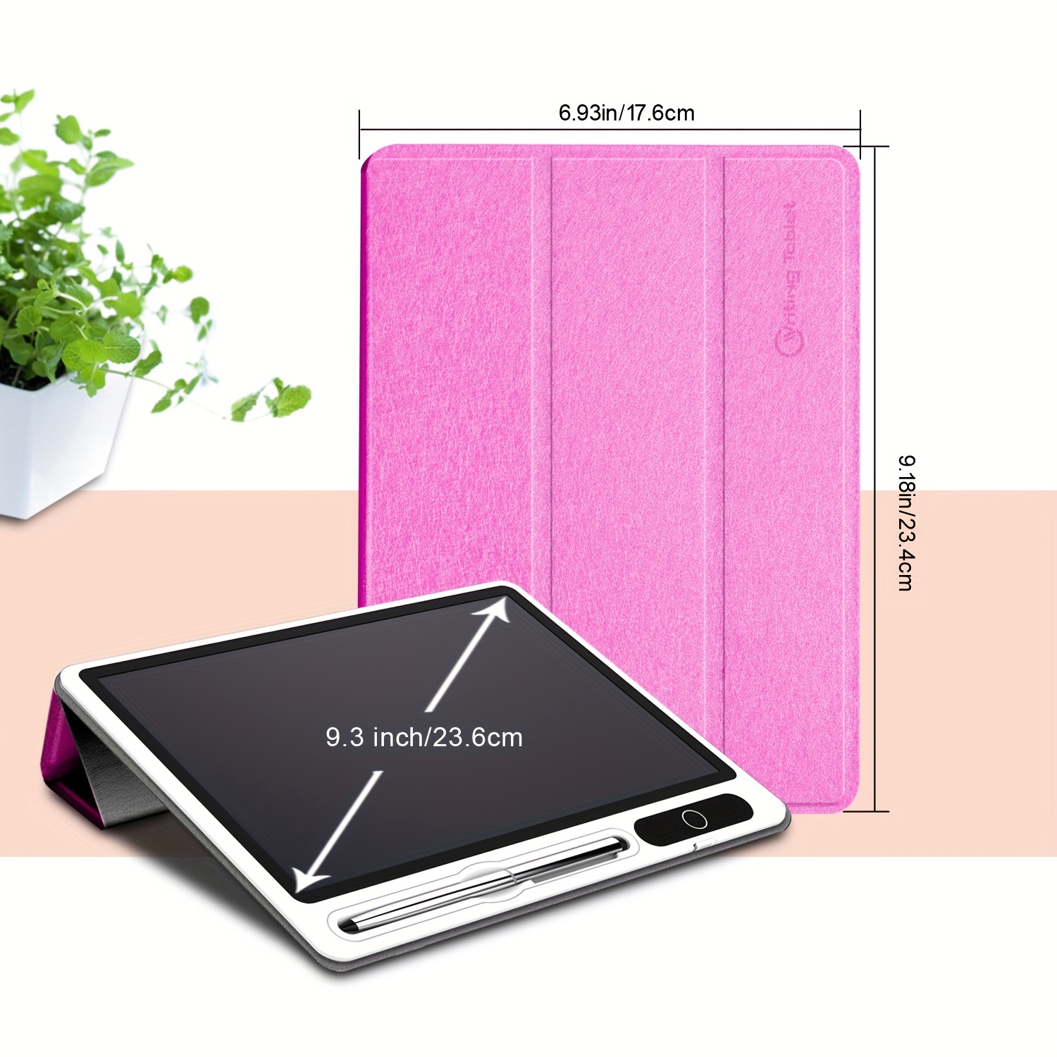 Electronic Note Book Lcd Writing Tablet With Case Digital - Temu