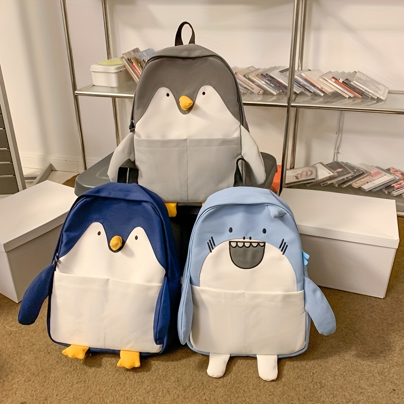 Canvas Backpack Large Capacity Cartoon Backpack