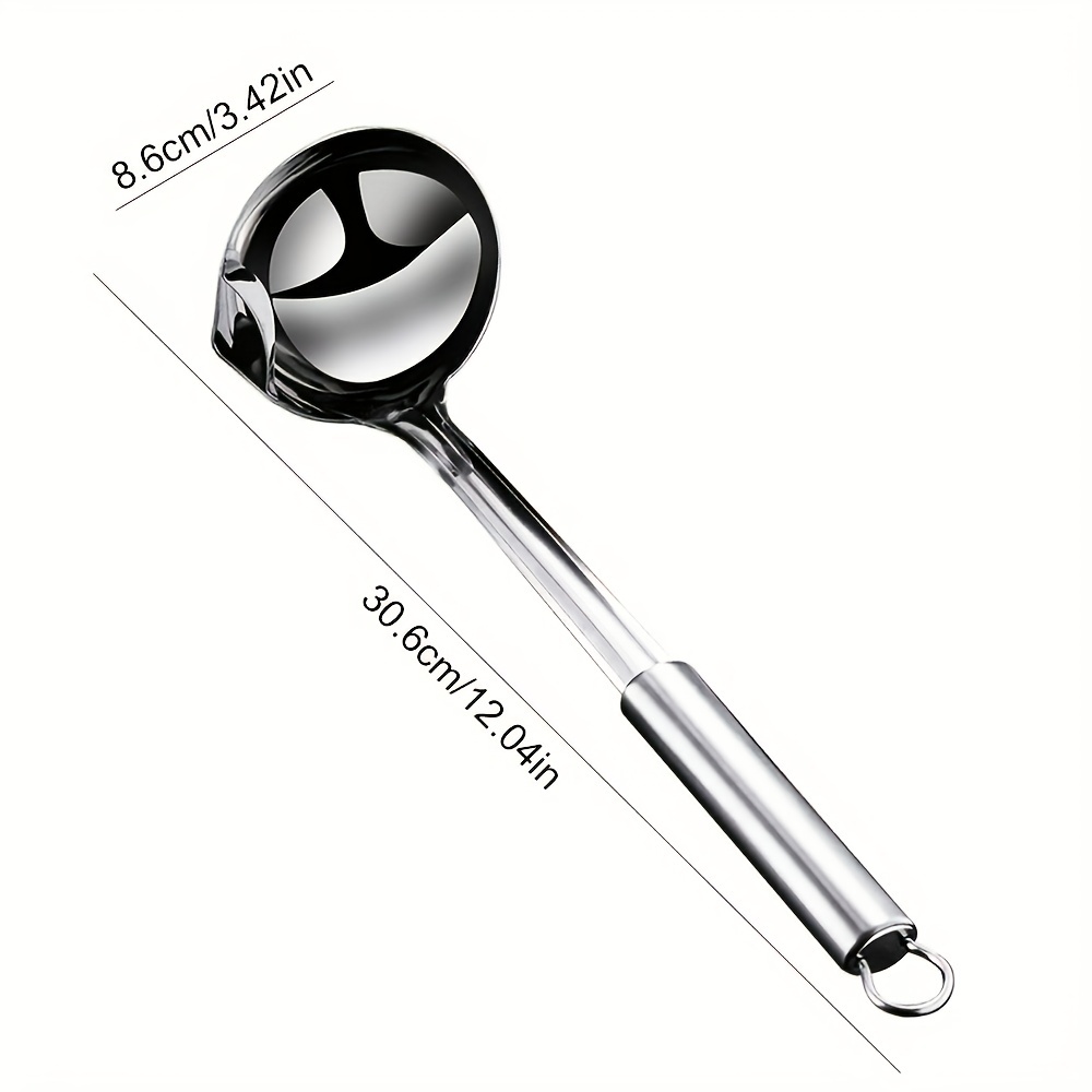 Stainless Steel Hangable Hot Pot Ladle Slotted - Temu