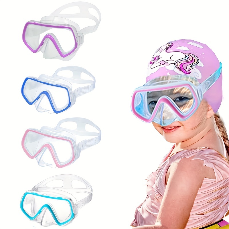 Lunettes Plongée À Grand Cadre Enfants Lunettes Natation - Temu France