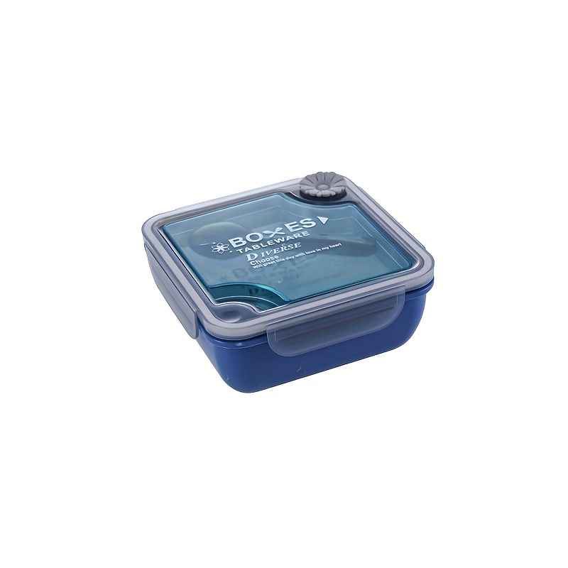 Square Lunch Box Inner Bladder Bento Box Leakproof PP Food Container