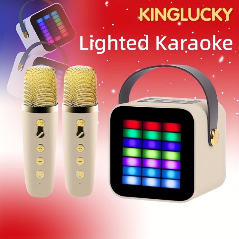 K1 Wireless Microphone Karaoke Adult Mini High Power - Temu