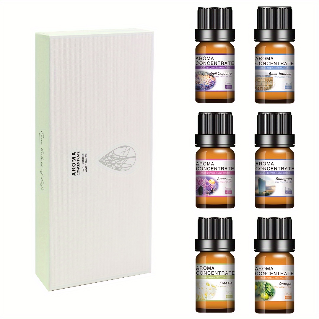 10ml Essential Oils Set White Musk Freesia Mandarin Perfumes