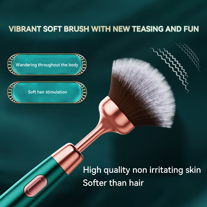 Electric Makeup Brush, 10 Gears Vibration Massage Brush, Works With  Foundation, Concealer Or Blush, Rechargeable Adjustable Loose Powder Brush  Black