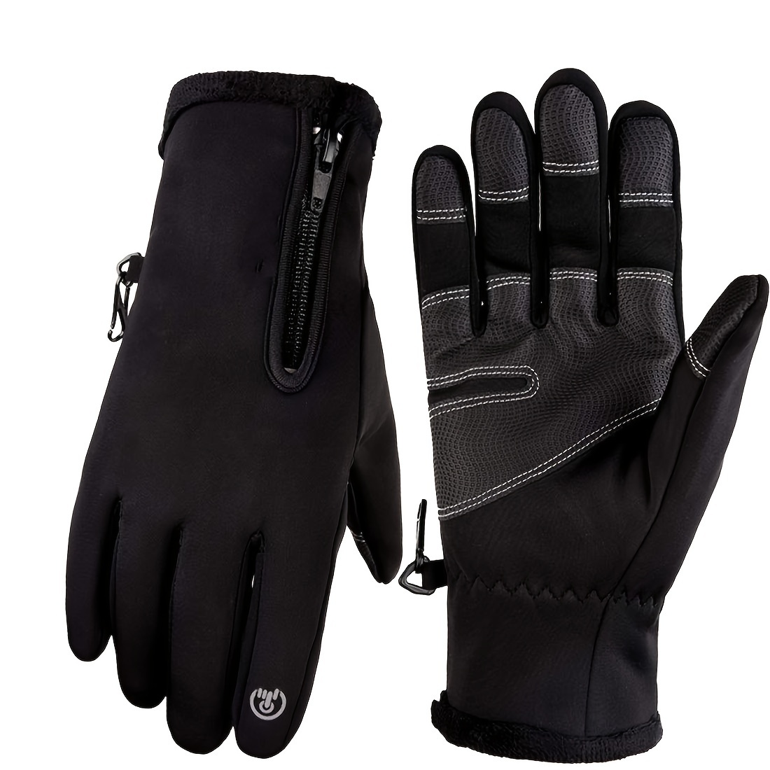 Winter Cycling Gloves Unisex Windproof Waterproof Touch - Temu