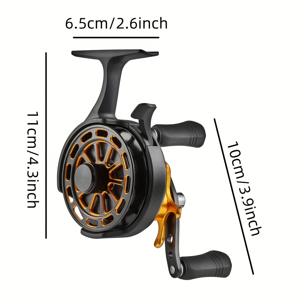Fishing Reel, CNC Machined Aluminum Spool, Spinning Fishing Reel For Left  Hand Or Right Hand - Adjustable Star Drag 3+1 Ball Bearings 2.8:1