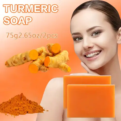 Barre de savon au curcuma pour le visage et le corps savon - Temu