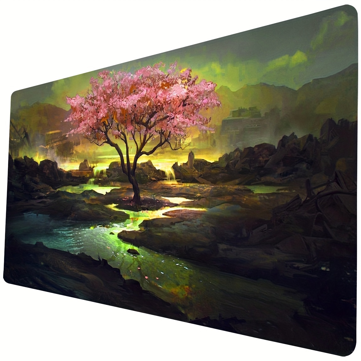 1pc Albero Ciliegio Mouse Pad Grande Tastiera Computer Pad - Temu Italy