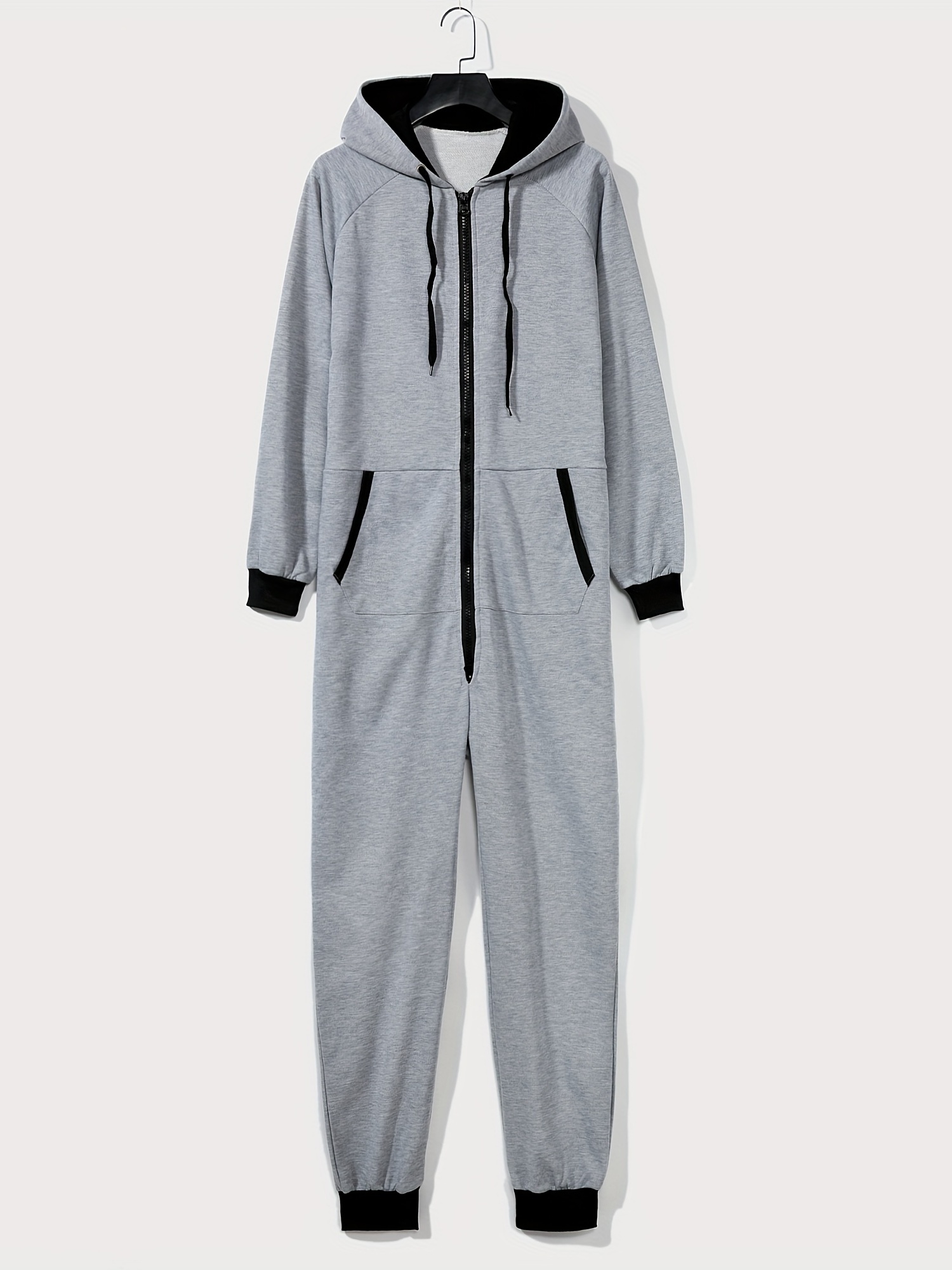 Belt Jacquard Suspender Pajama Jumpsuit, Casual One-piece Long Pant Loose  Bodysuit, Women's Loungewear & Sleepwear - Temu