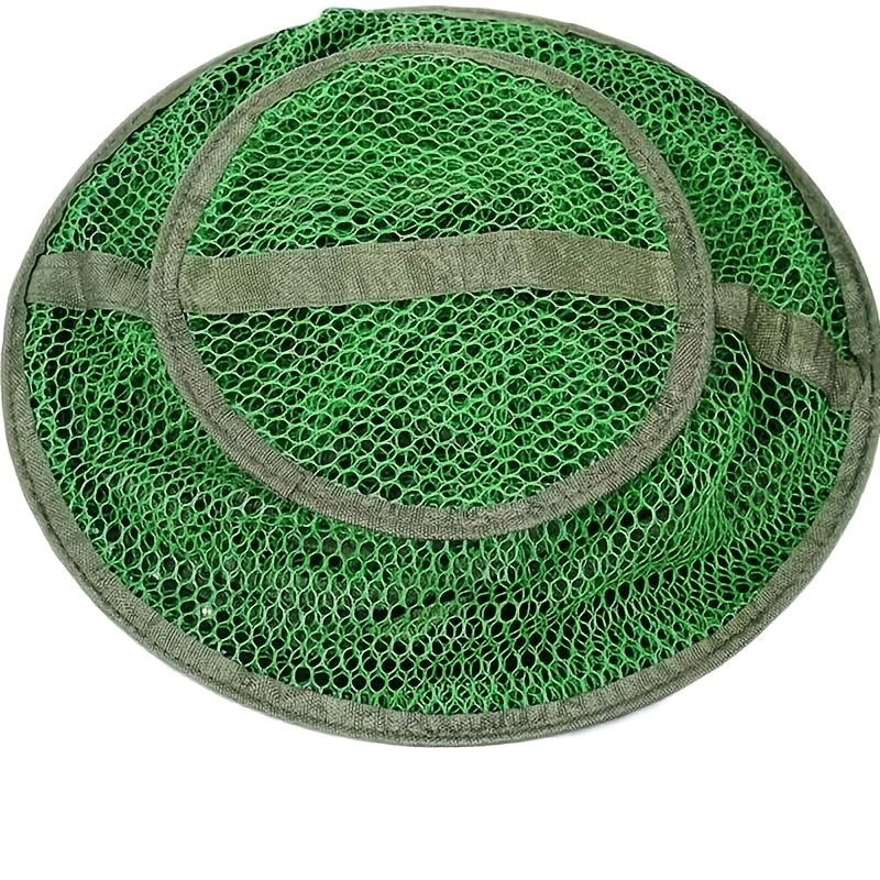 Portable Collapsible Fishing Cage Basket Net Easy Store - Temu Italy