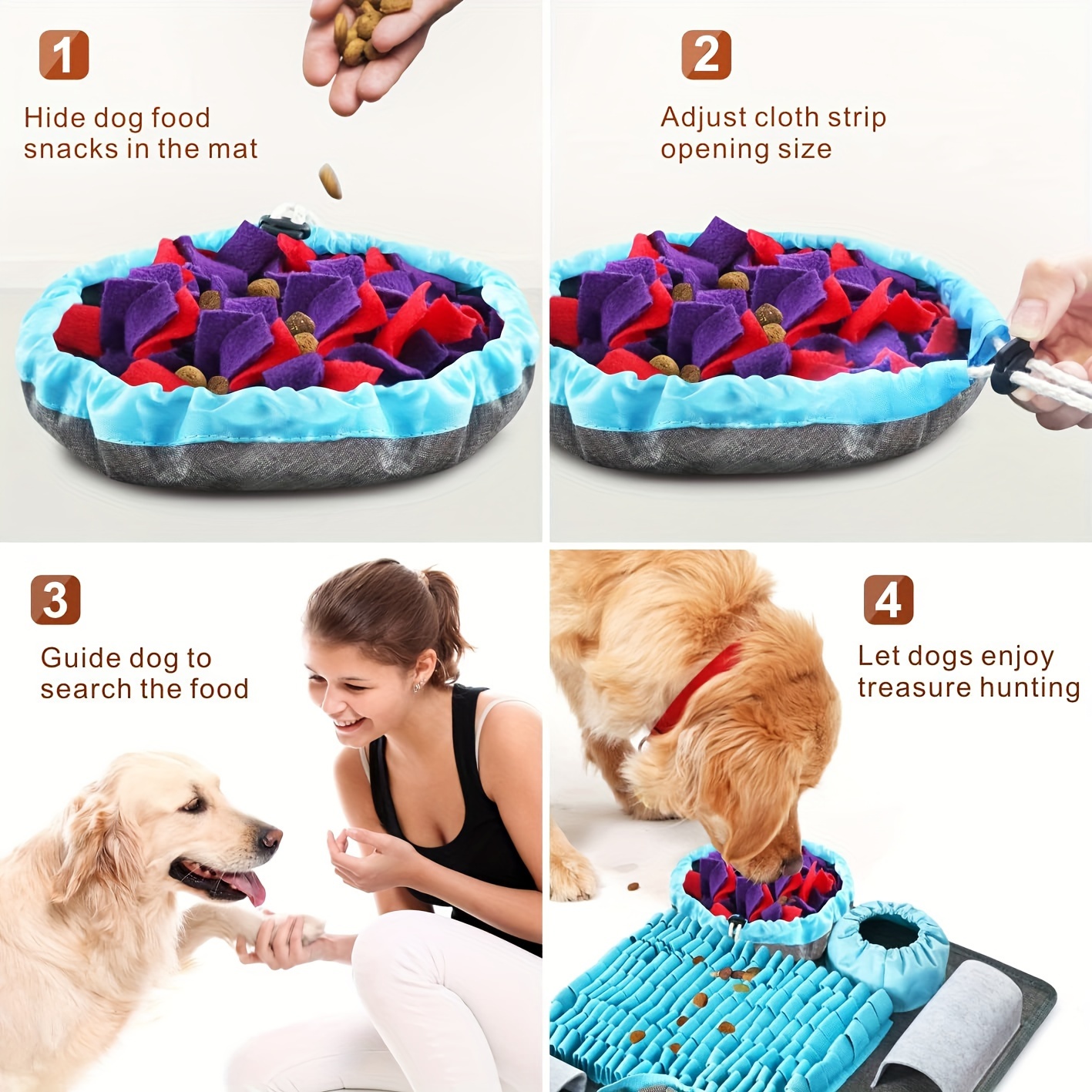 Large dog 2024 feeding mat