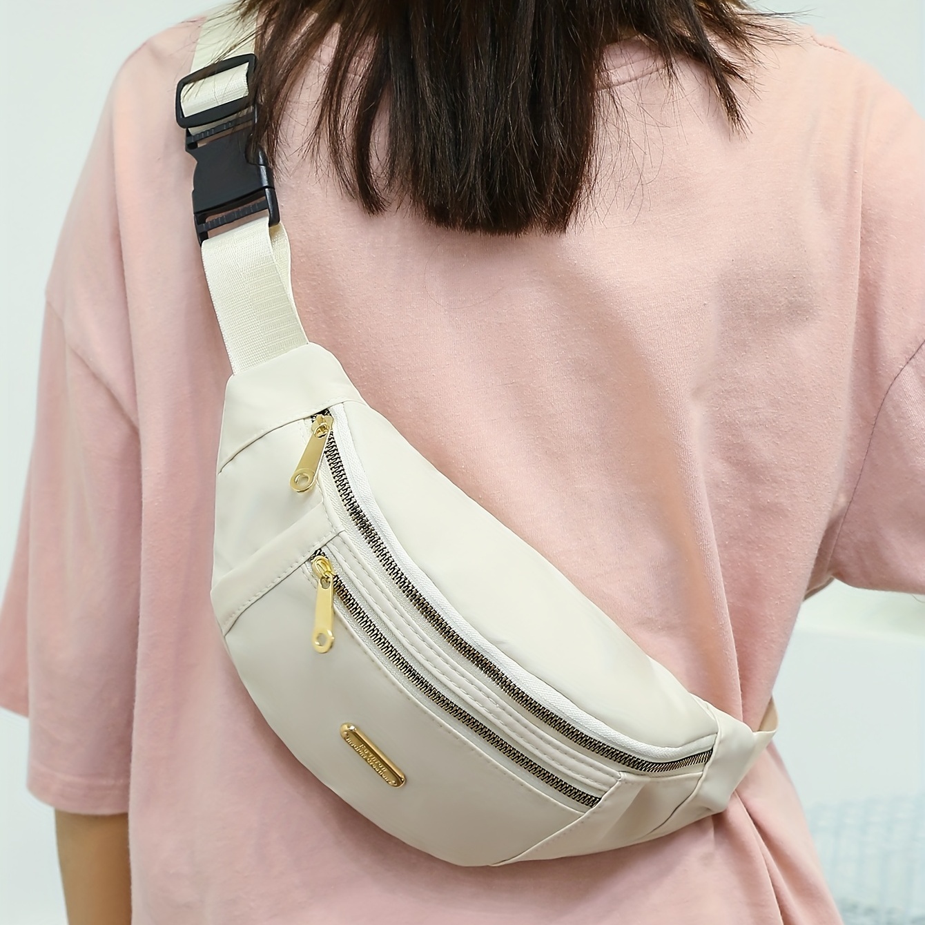 Damen Multi-Pocket Casual Crossbody Handtaschen Wasserdichte Schulter Nylon  Taschen