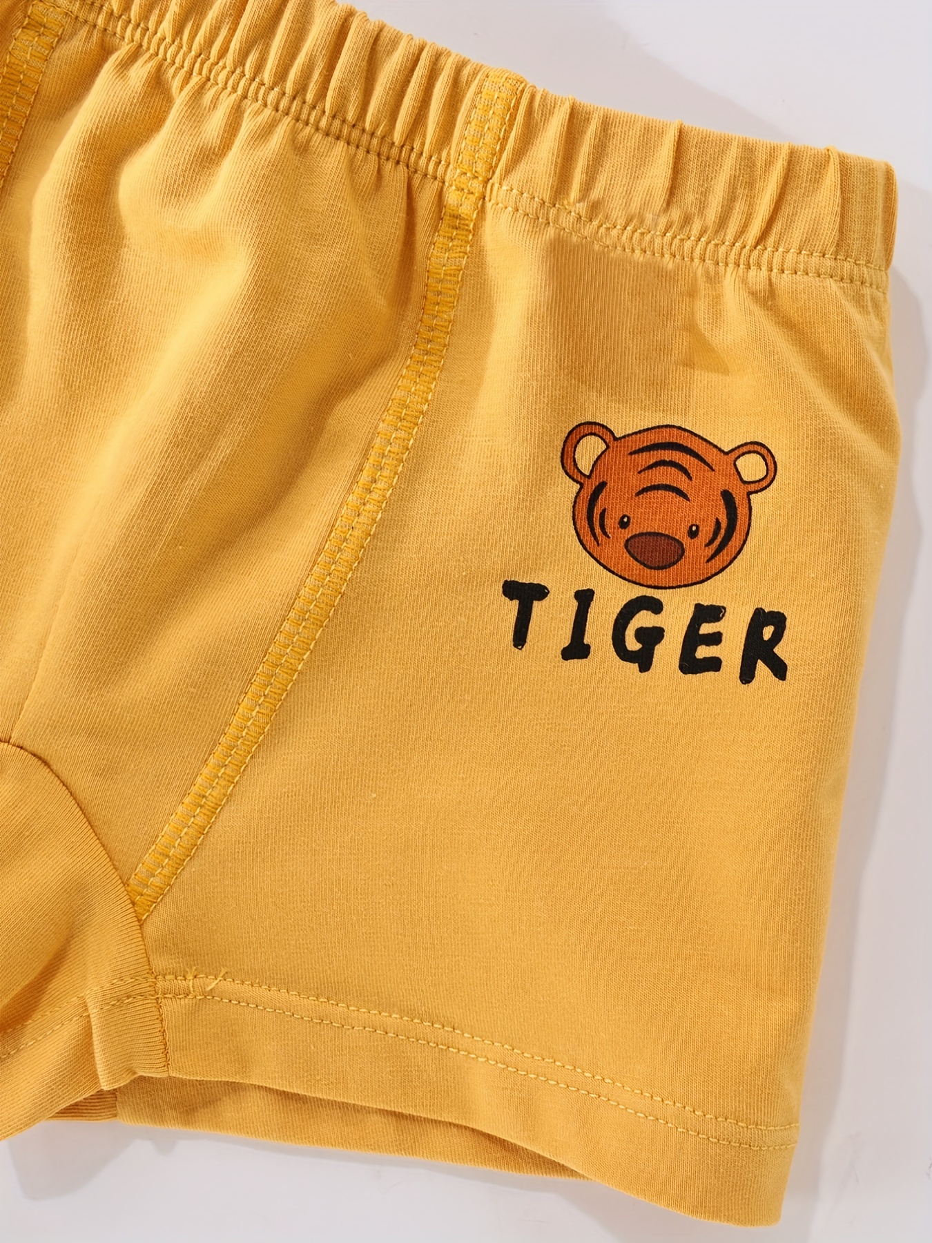 Baby Boys Summer Loungewear Cute Tiger Print Set Child's - Temu Malaysia
