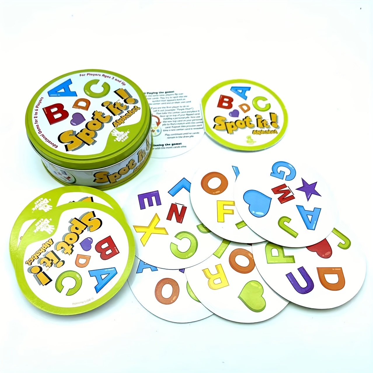 Spot ! Alphabet Perfect Party Game Family gaming Gift - Temu United Arab  Emirates