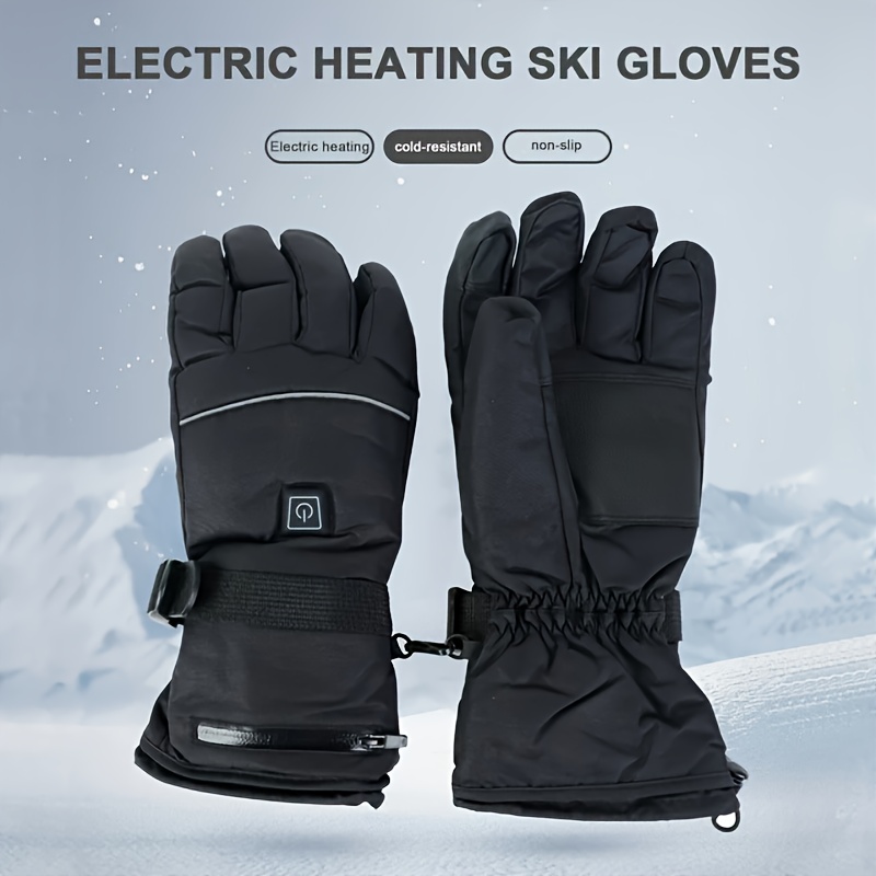 USB Heated Gloves, Electric Winter Heating Gloves, Non-Slip