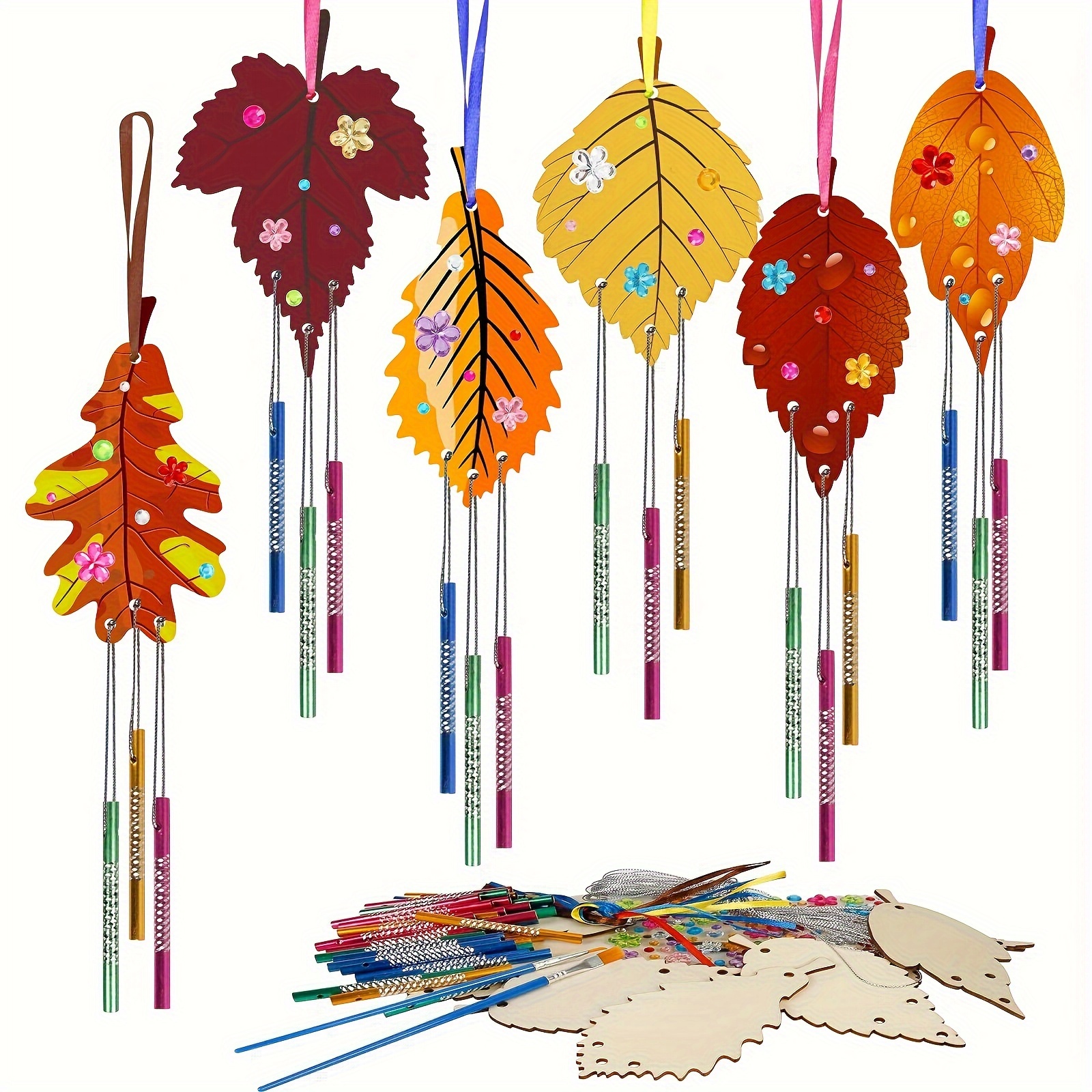 Build Birdhouse Kit Wind Chime Kit Craft Kits Kids Wooden - Temu Canada