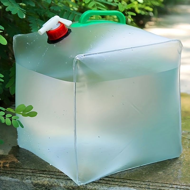 10L/20L Collapsible Plastic Water Tank Container Portable Waterbob Bathtub  Water Storage Carrier Bag Camping Hiking Water Bucket - AliExpress