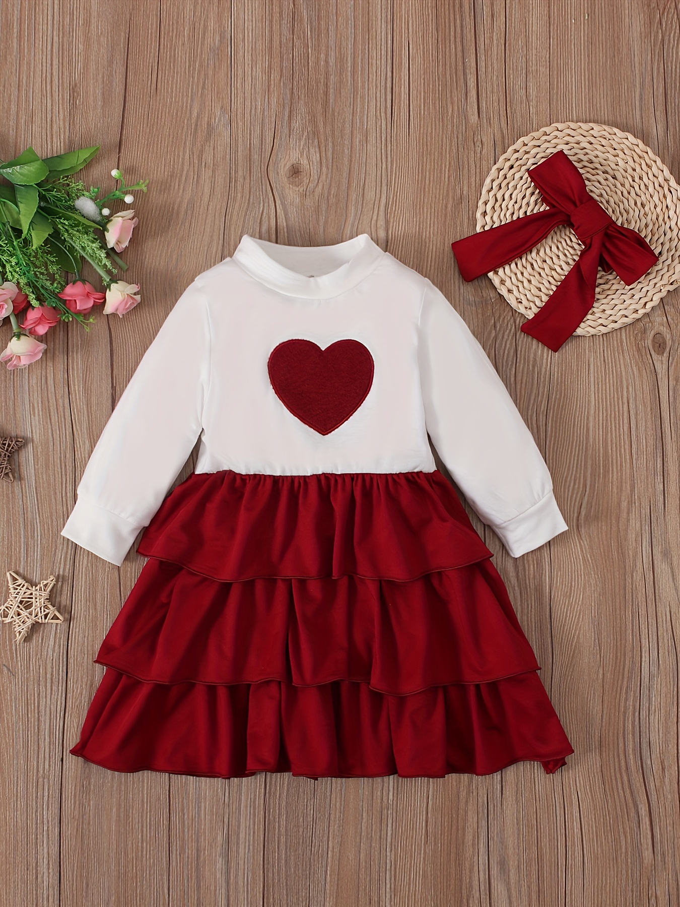 Valentines day dress deals baby girl