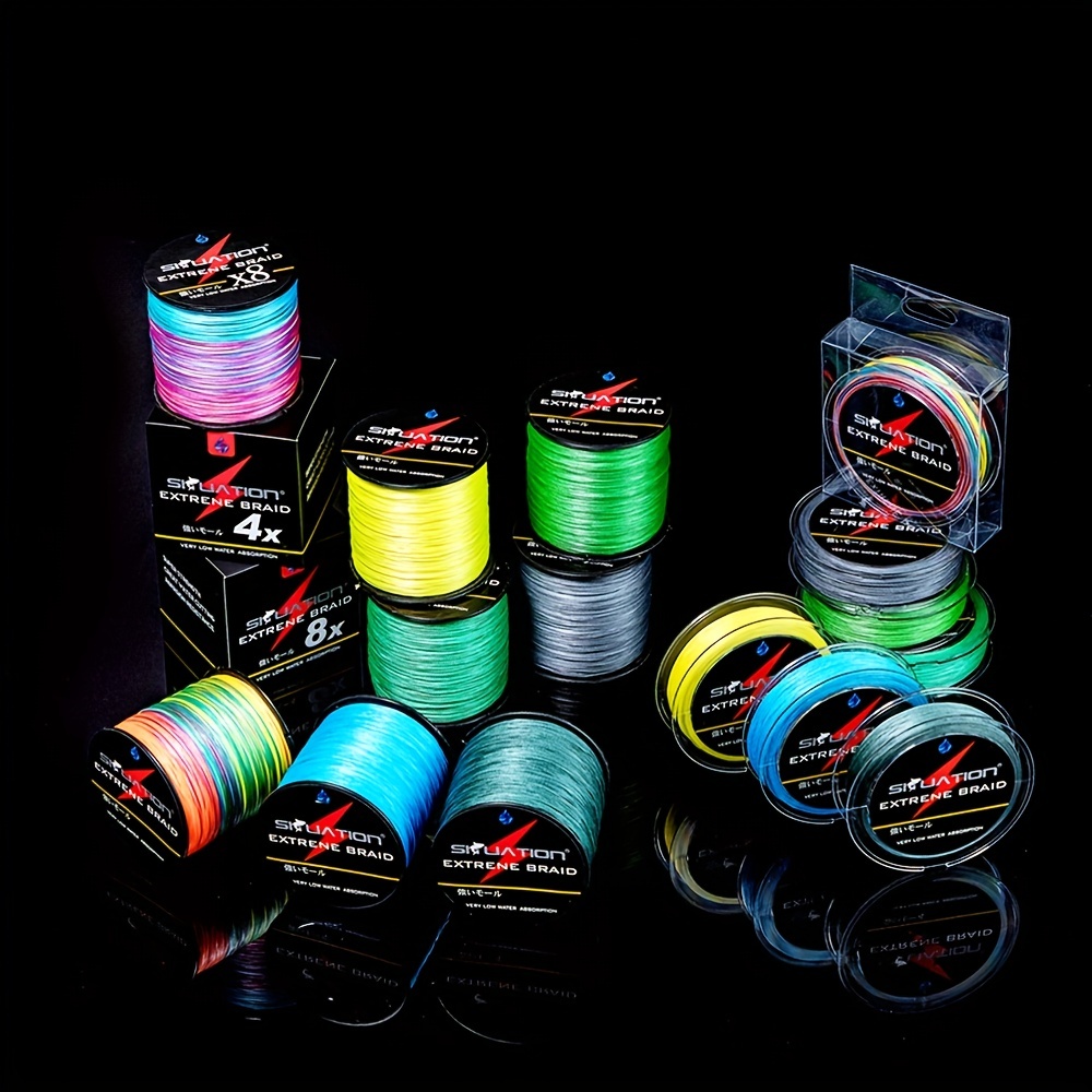 Cameland Outdoor Products PE Layer Fishing Line Not Fade 8 Strands Lines  Dedicated To Sea Fishing 