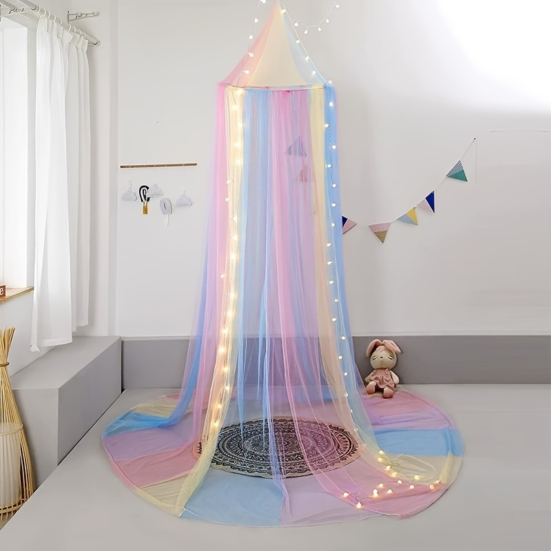 1 Dosel Decoración Princesa Cama Niños Dosel Cama Mosquitera - Temu Chile